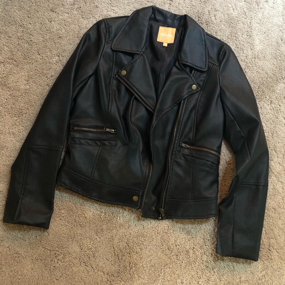 Black leather Jacket